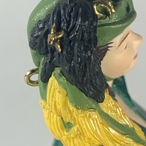 Scarlett O'Hara Green Gown Dress Hallmark Keepsake Christmas Ornament 2000 - Picture 6 of 8